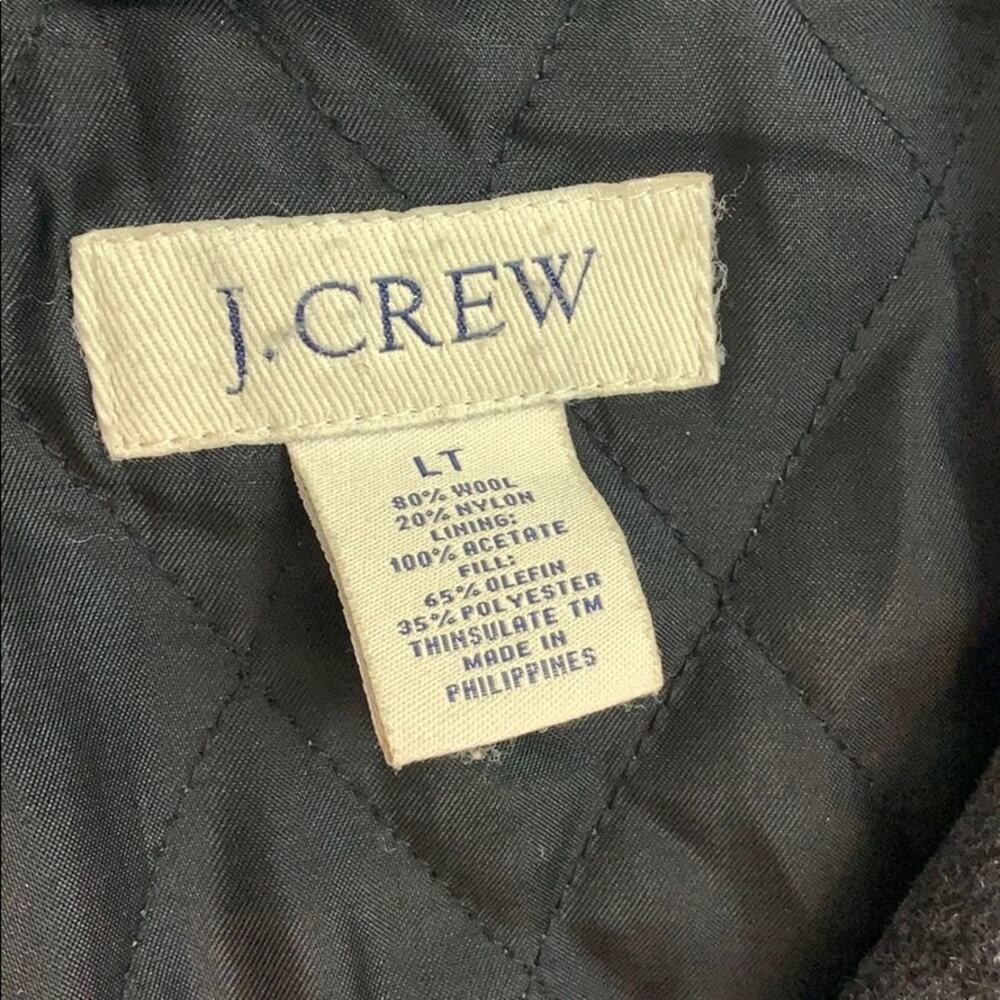 J Crew Gray Wool Blend Jacket - image 2